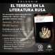 Encuentro de Halloween, en Madrid: EL TERROR EN LA LITERATURA RUSA