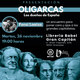 Presentación de OLIGARCAS, en Granada