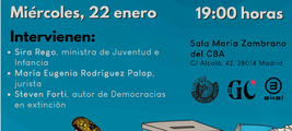 Coloquio presentación: ¿ESTÁN EN EXTINCIÓN LAS DEMOCRACIAS?